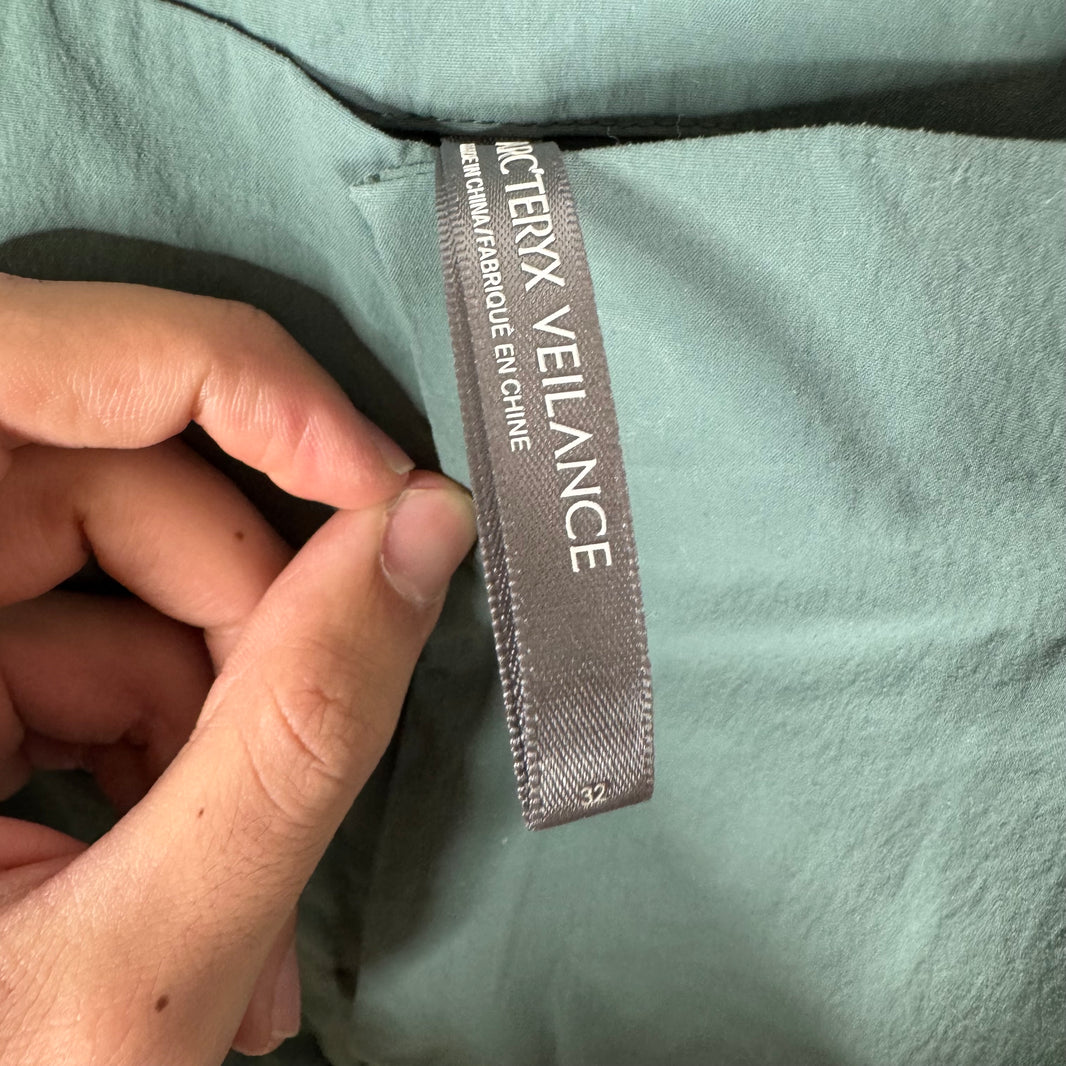 Arc’teryx Teal Nylon Trousers