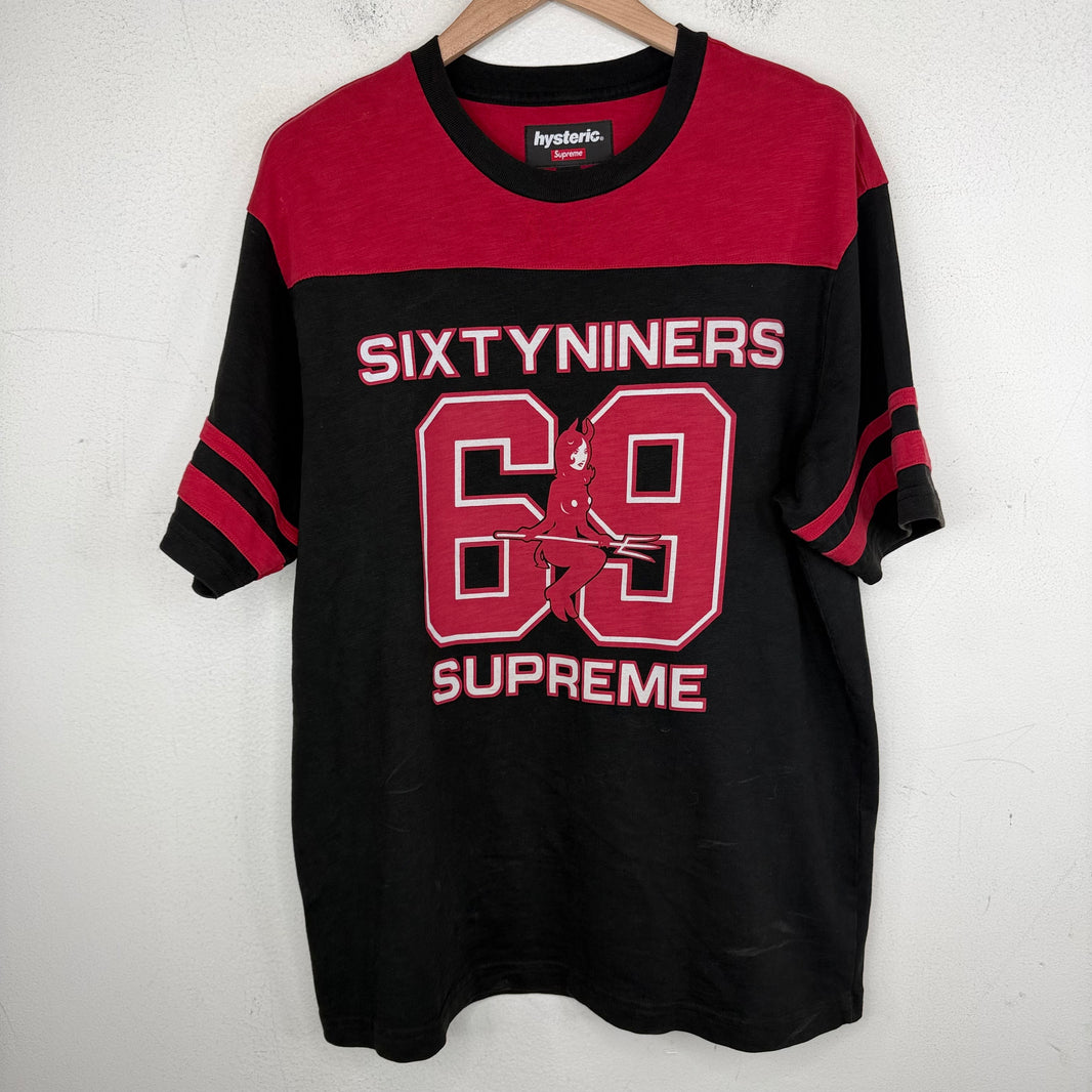 Supreme Hysteric Glamour Sixty-Niners Football T-Shirt