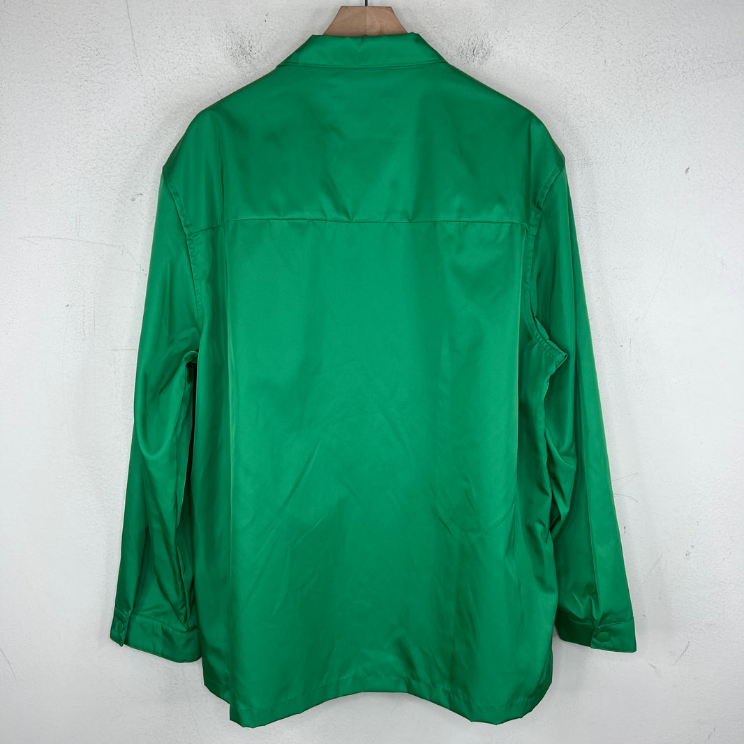 Prada Green Nylon Coach's Jacket
