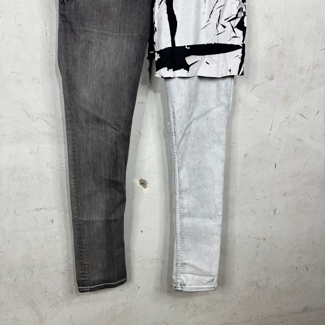 Rick Owens Sample Tyrone Collage Jeans