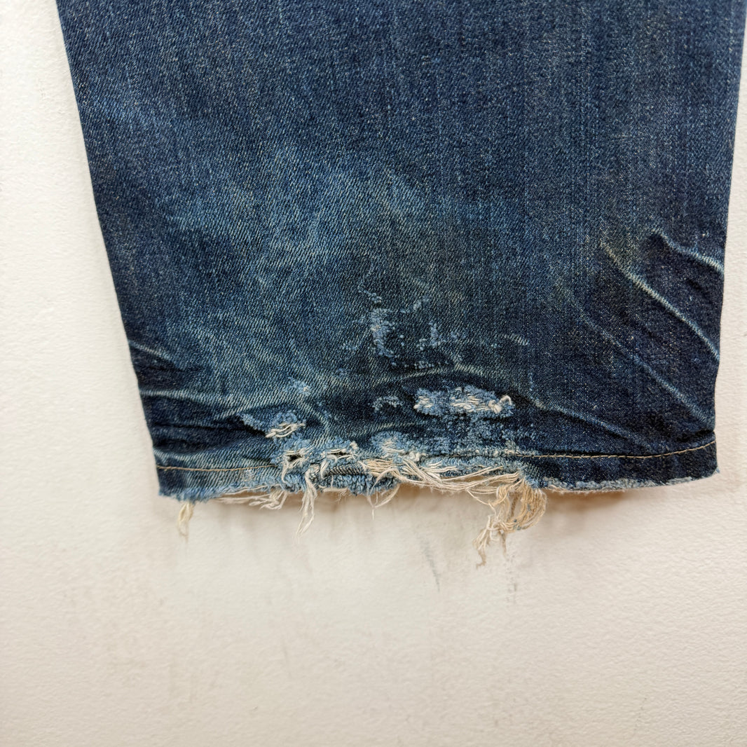 Rick Owens Selvedge Bootcut Slab Denim Jeans