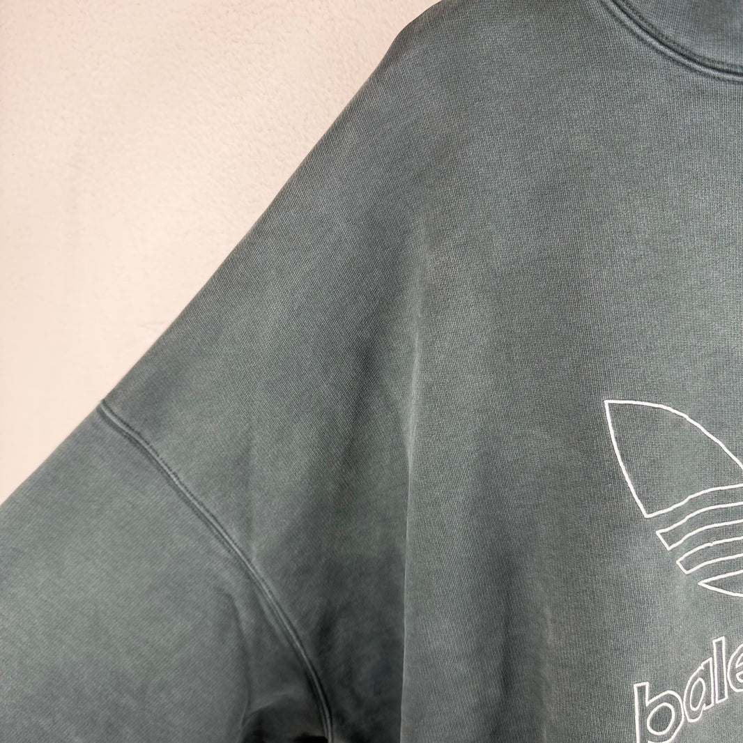 Balenciaga Adidas Embroidered Logo Hoodie
