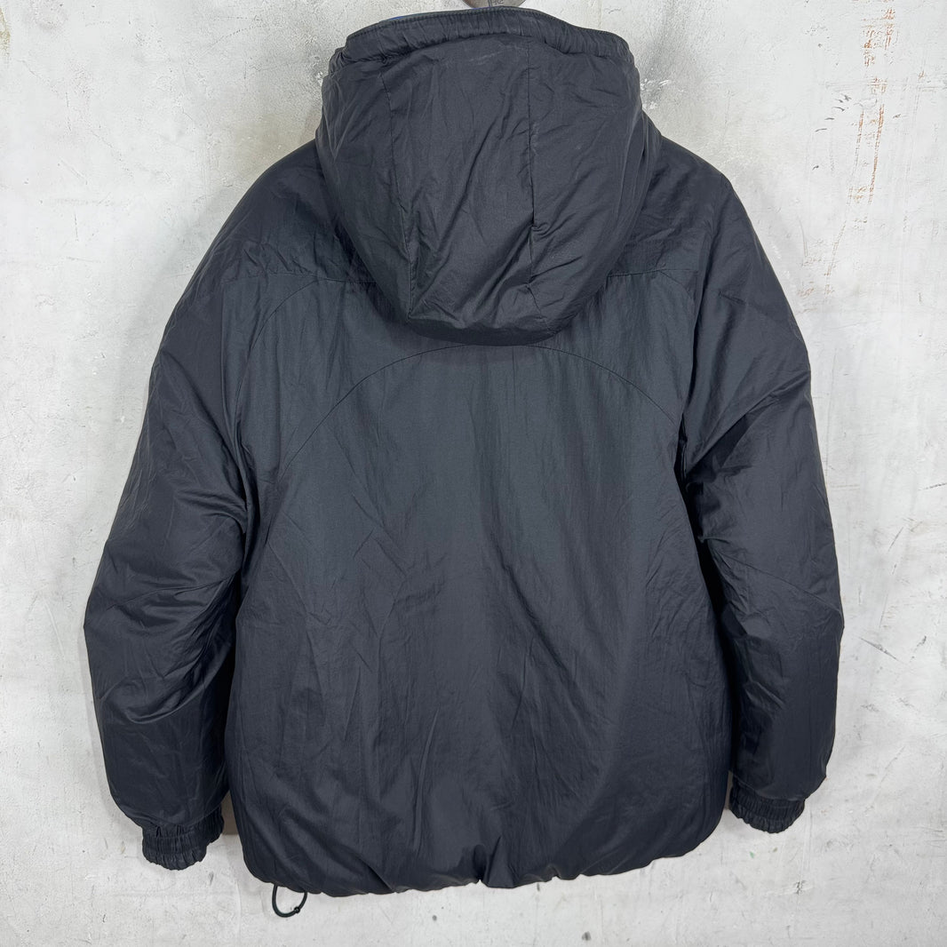 Louis Vuitton Leather Paneled Painter Down Jacket