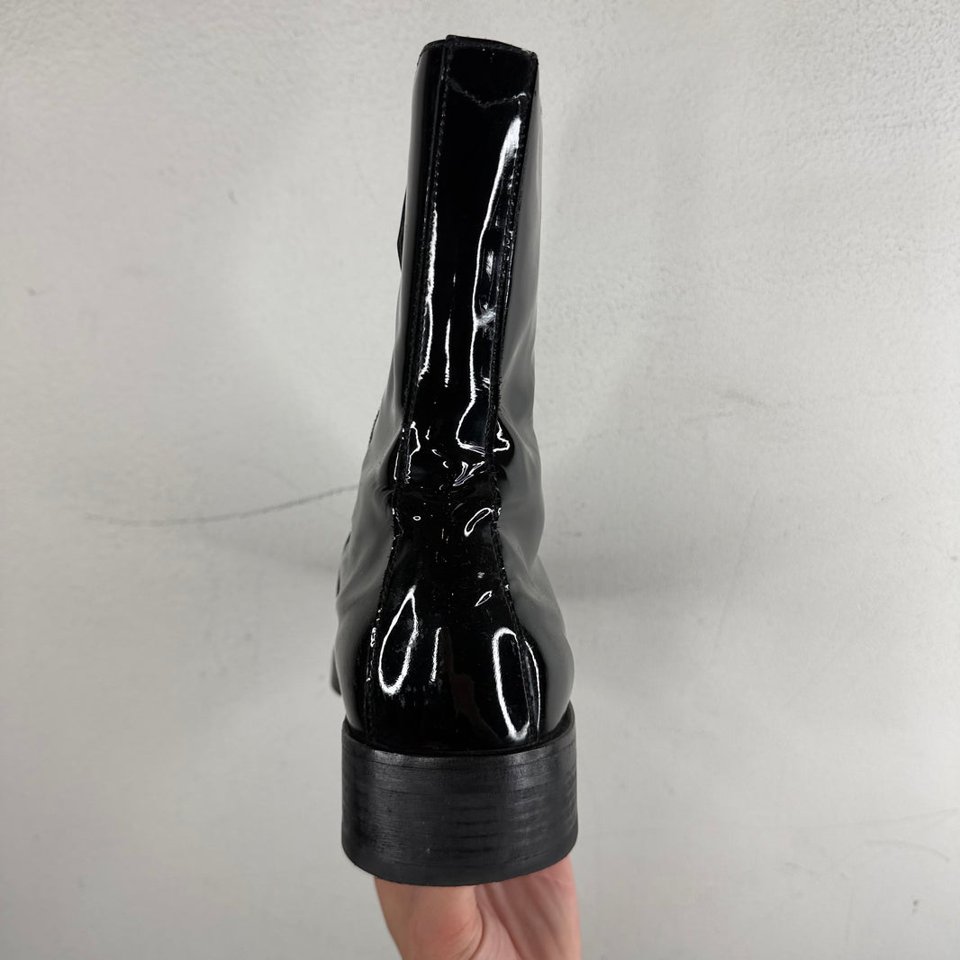 Our Legacy Camion Patent Leather Boots
