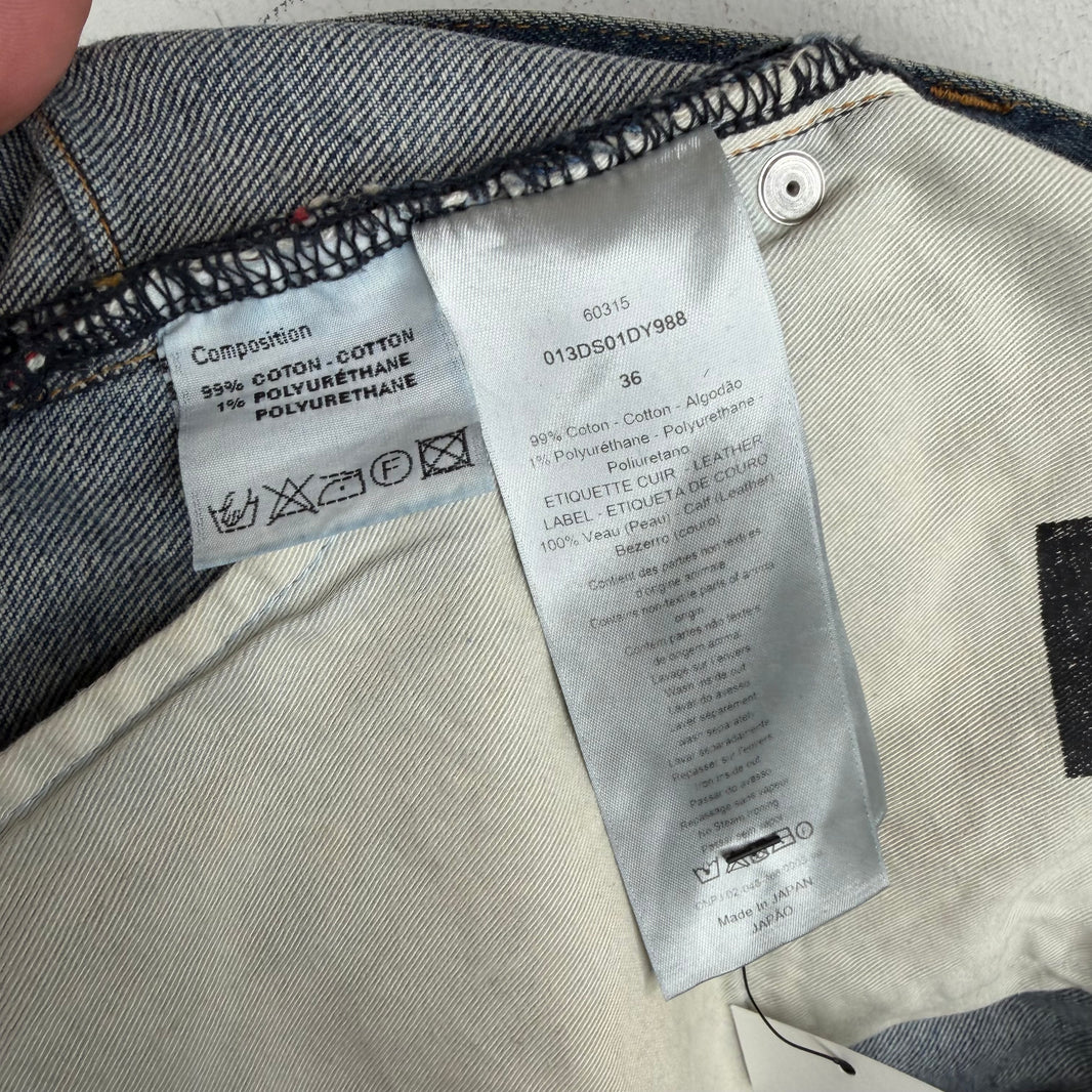 Dior Shawn Stussy Selvedge Slim Jeans