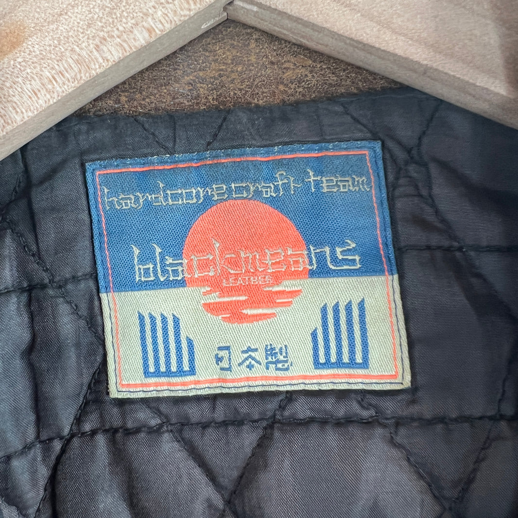 Blackmeans Brown Rider Leather Jacket