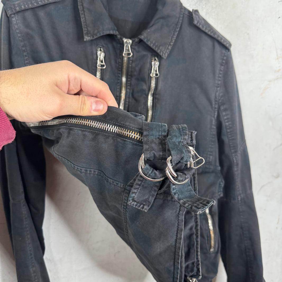 Balmain Fatigue Camo Military Parka