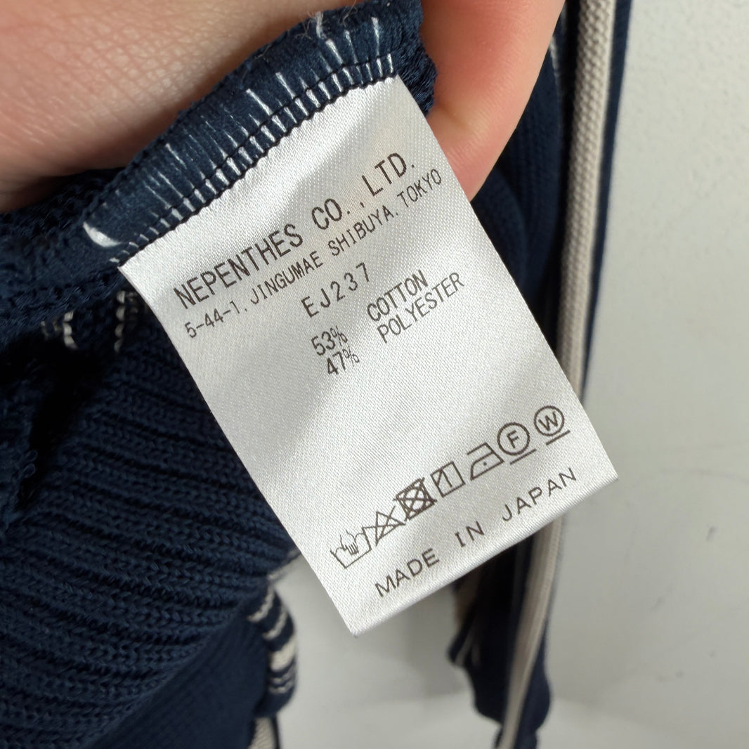 Needles Navy Pinstripe Cardigan