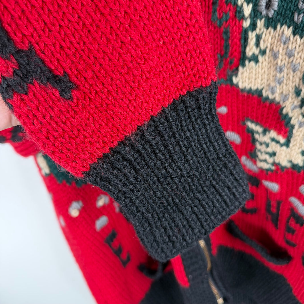 Evisu Genes Knit Cardigan
