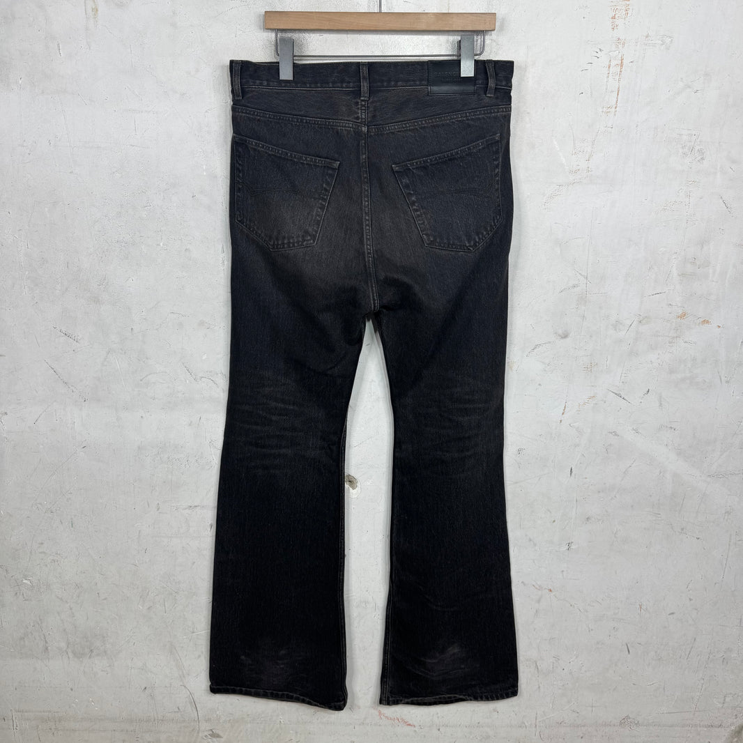 Balenciaga Black Garderobe Jeans