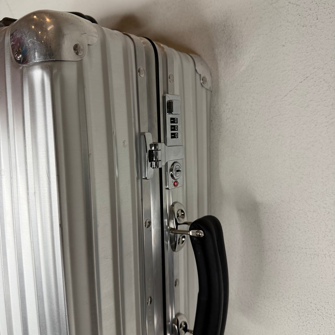 Rimowa Classic Cabin Carry On Aluminum Suitcase