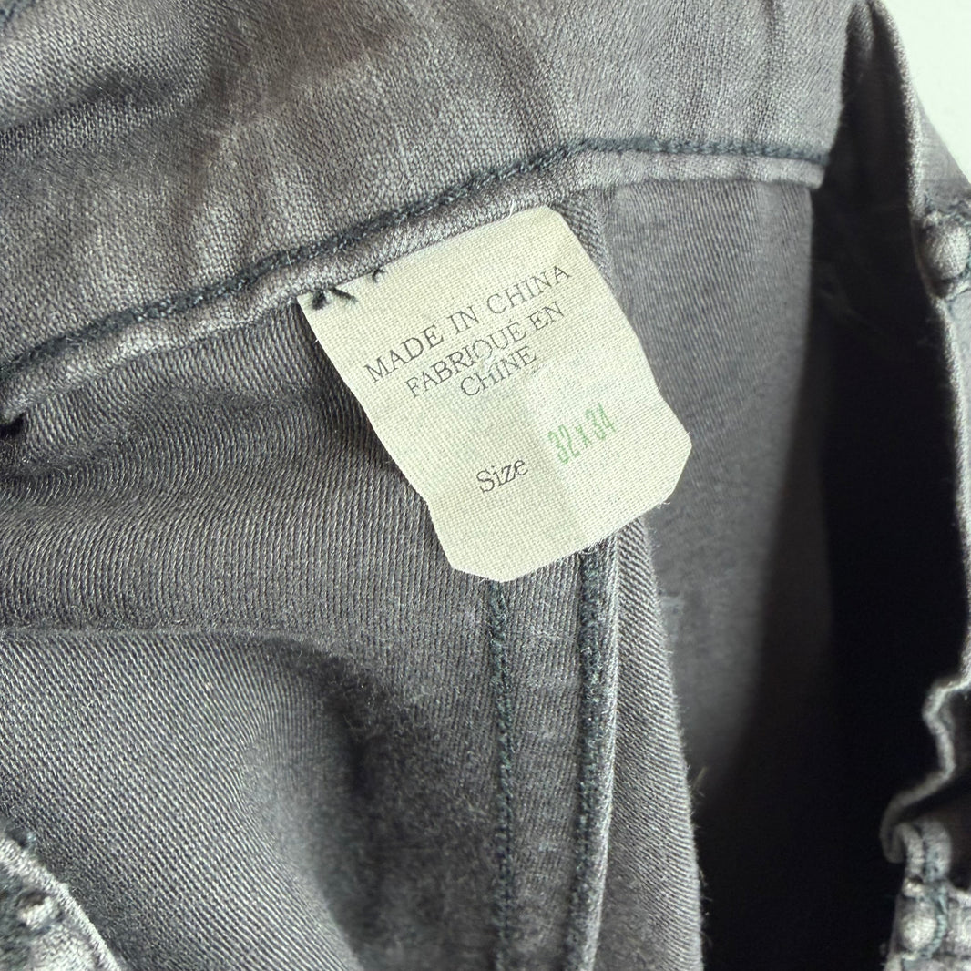 RRL Black HBT Pants