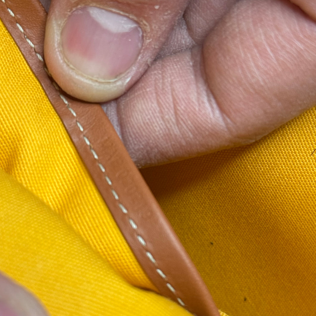 Goyard Brown Belvedere MM Messenger Bag