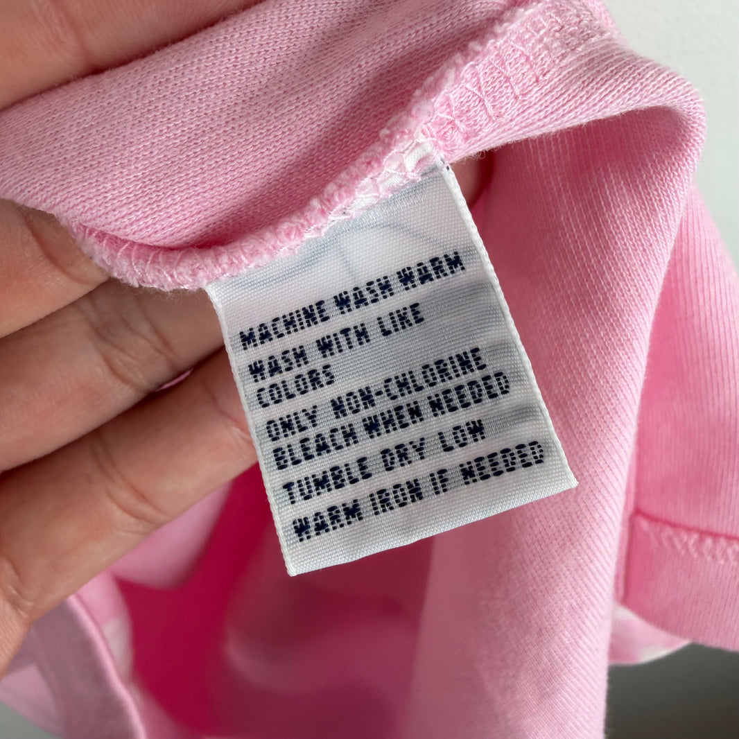Ralph Lauren Pink Bleached Polo Shirt