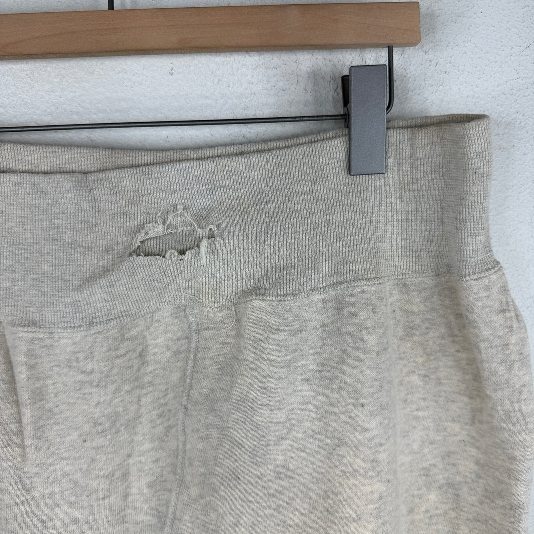 Vintage Unbranded Heather Gray Capri Sweatpants