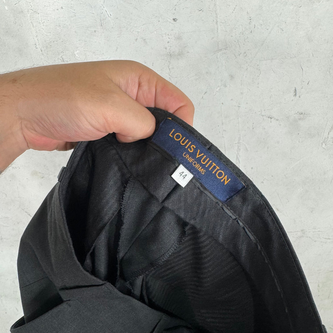 Louis Vuitton Grey Uniforme Trousers