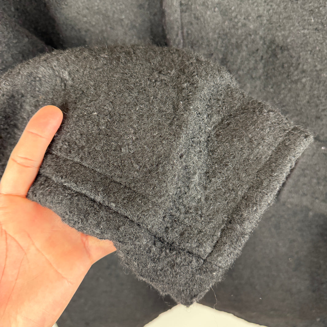 Raf Simons Wool Mohair Heavy Button Up Jacket
