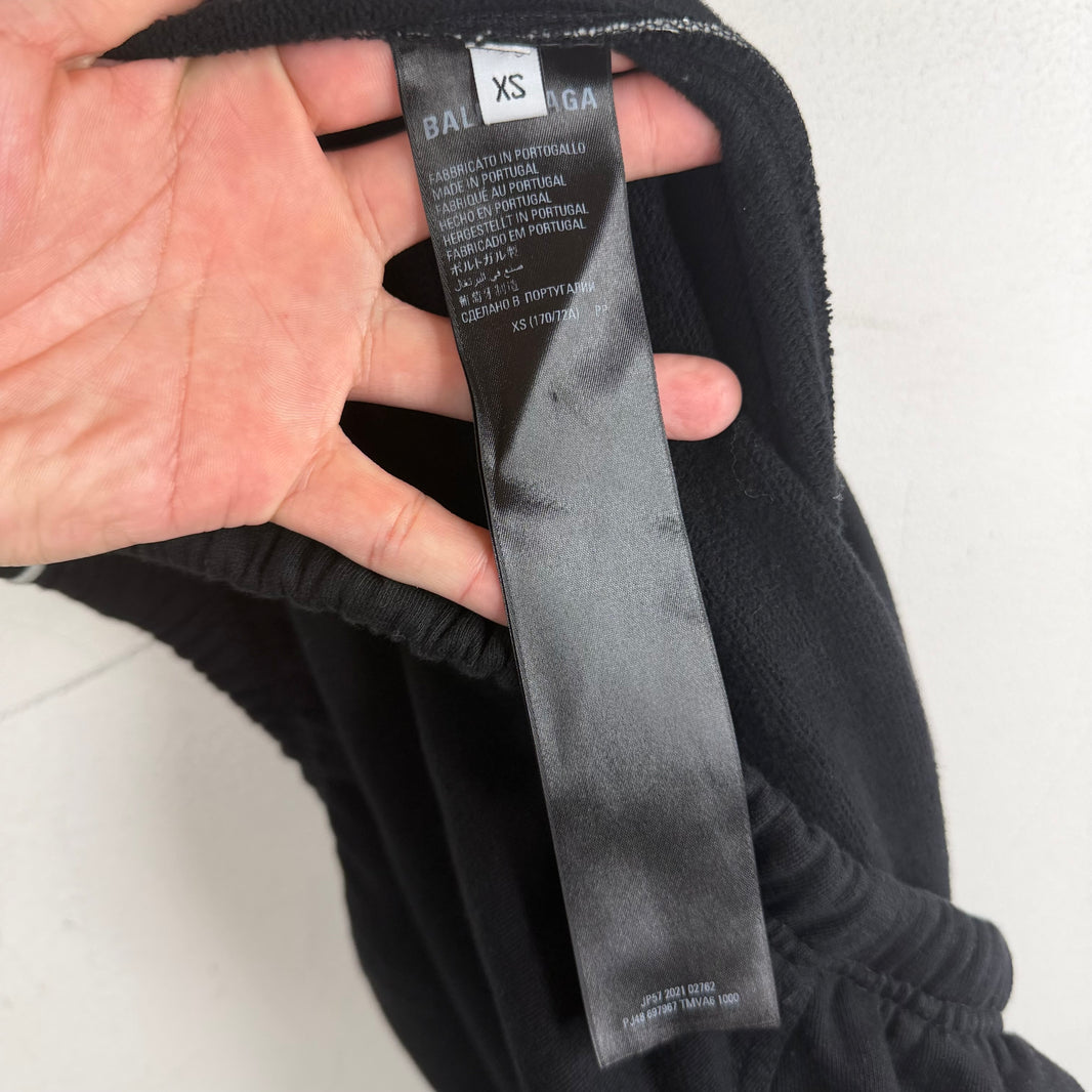 Balenciaga 3B Side Stripe Baggy Sweatpants
