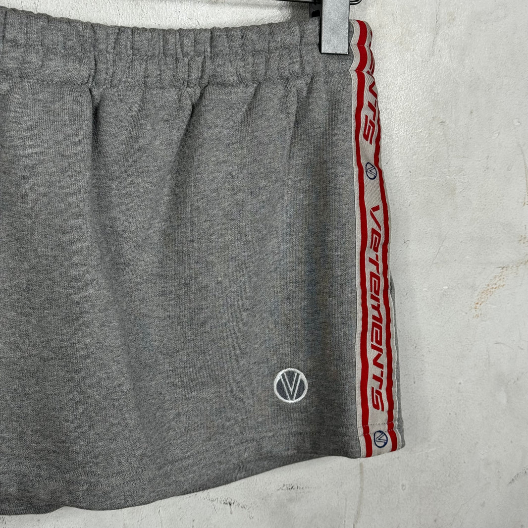 Vetements Side Logo Mini Skirt