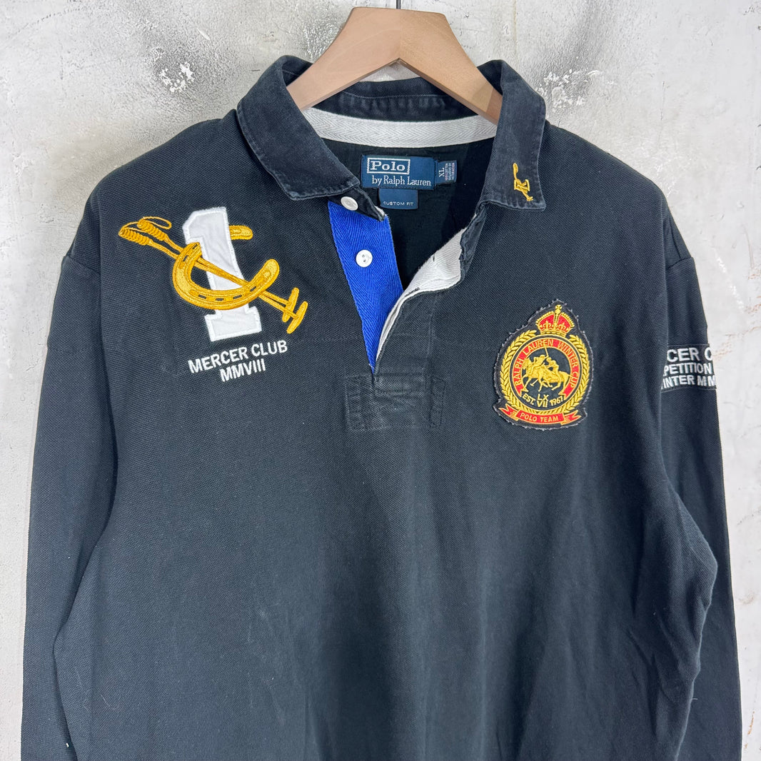 Ralph Lauren Mercer Club Crest L/S Polo