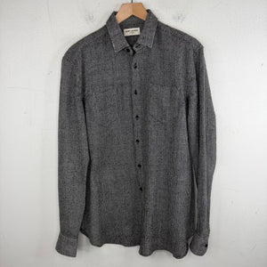 Saint Laurent Wool Flannel Shirt
