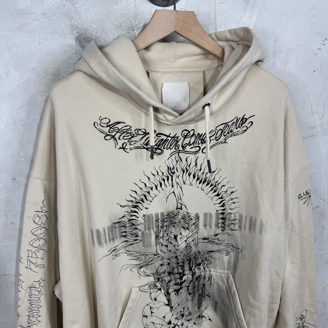 Givenchy Tattoo Graphic Hoodie