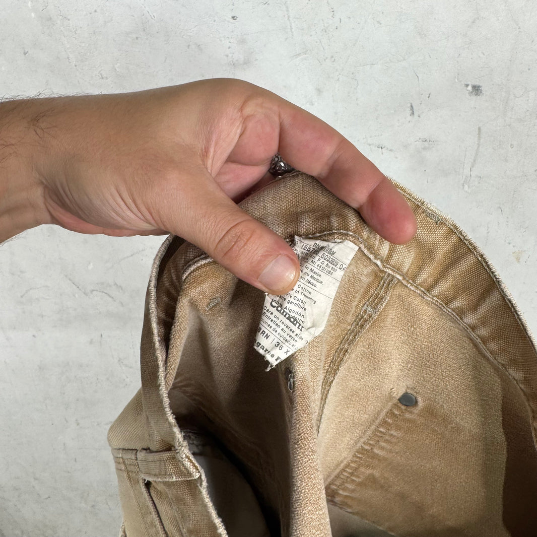 Vintage Carhartt Smoked Beige Double Knees
