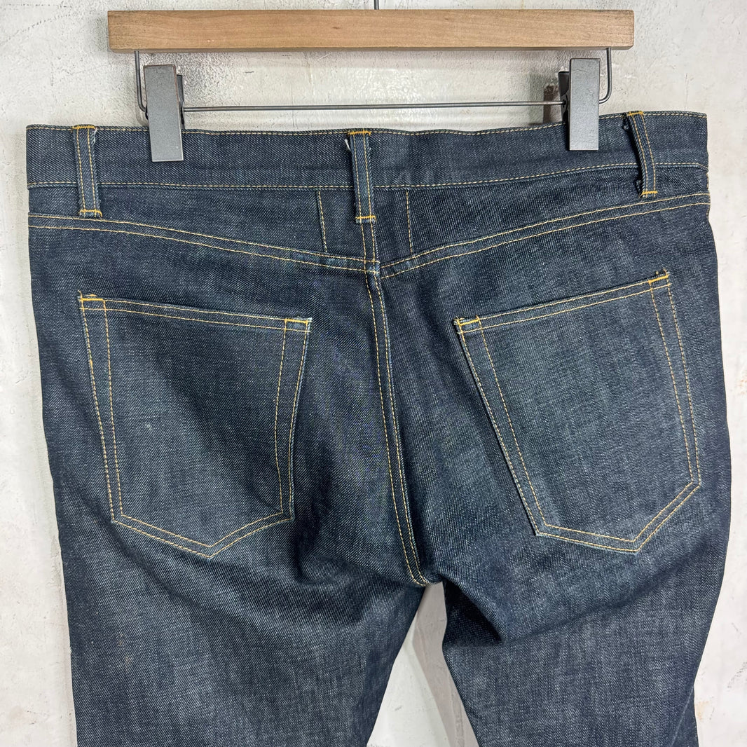 Saint Laurent D01 Raw Denim Jeans