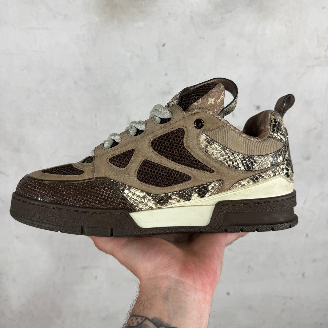 Louis Vuitton Snakeskin Skate Trainers