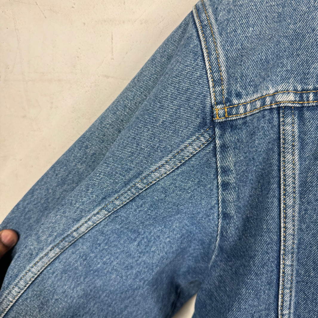 Balenciaga Blue Denim Swing Jacket