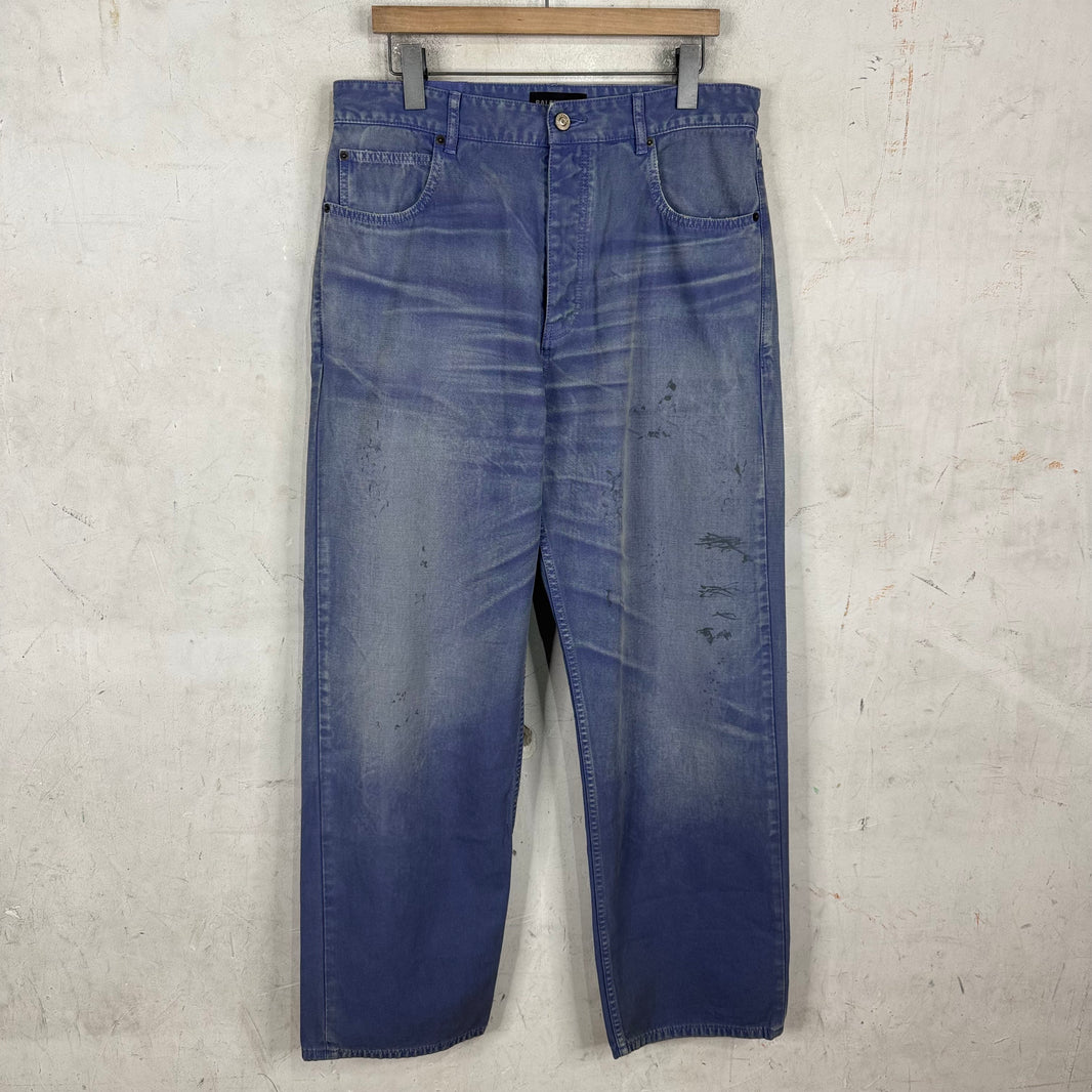Balenciaga Japanese French Workwear Jeans