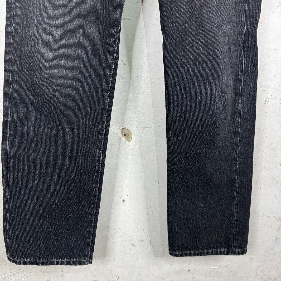 Acne Studios 1996 Vintage Black Straight Jeans