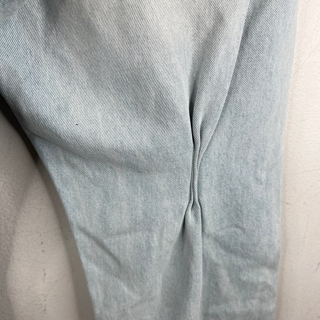424 Cinched Blue Straight Leg Jeans