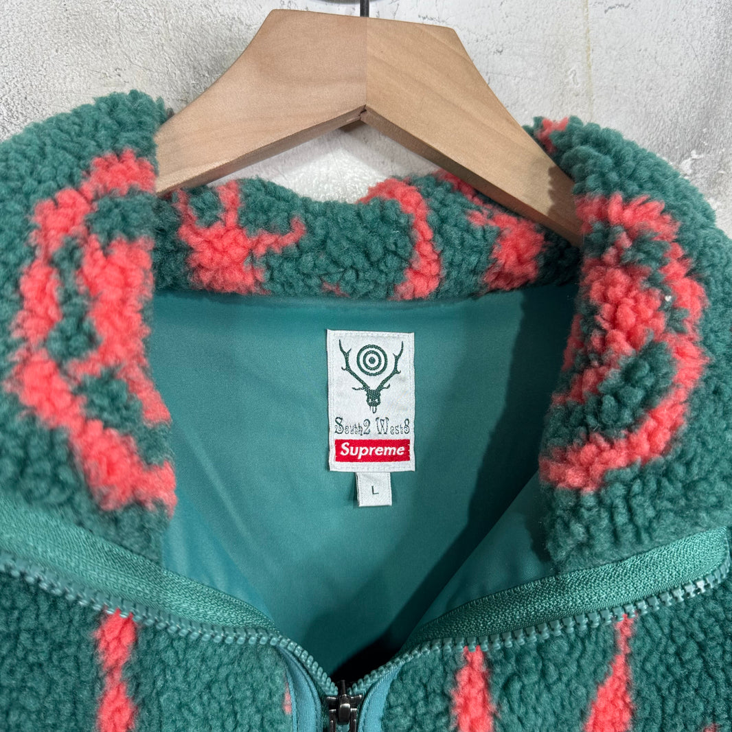 Supreme x South2West8 Fleece Jacket