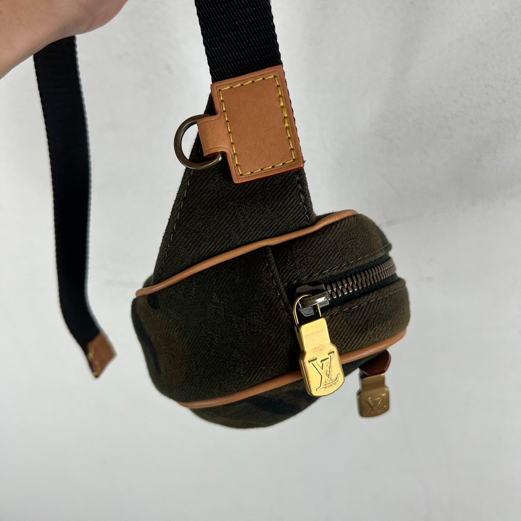 Louis Vuitton Supreme Camo Monogram Mini Bum Bag