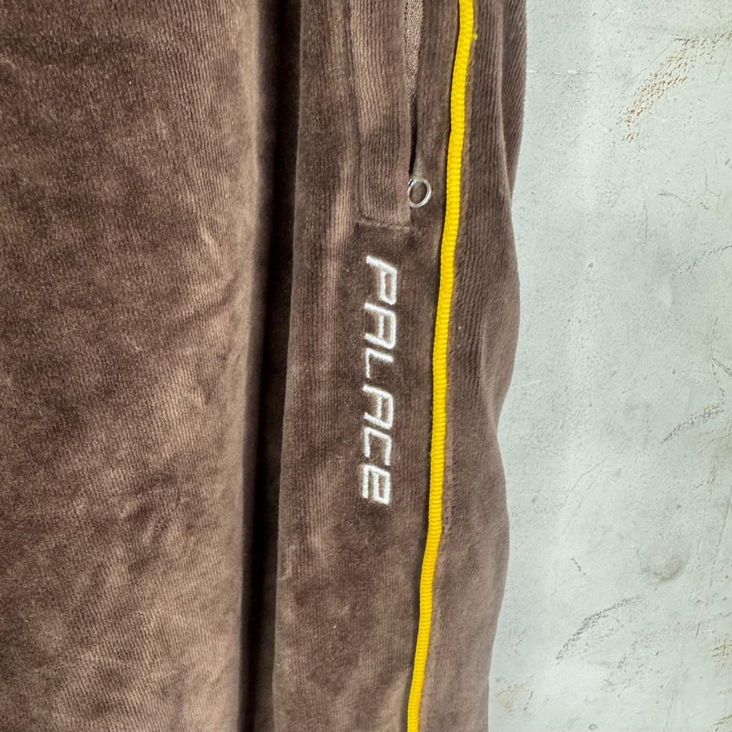 Palace Brown Velour Track Pants