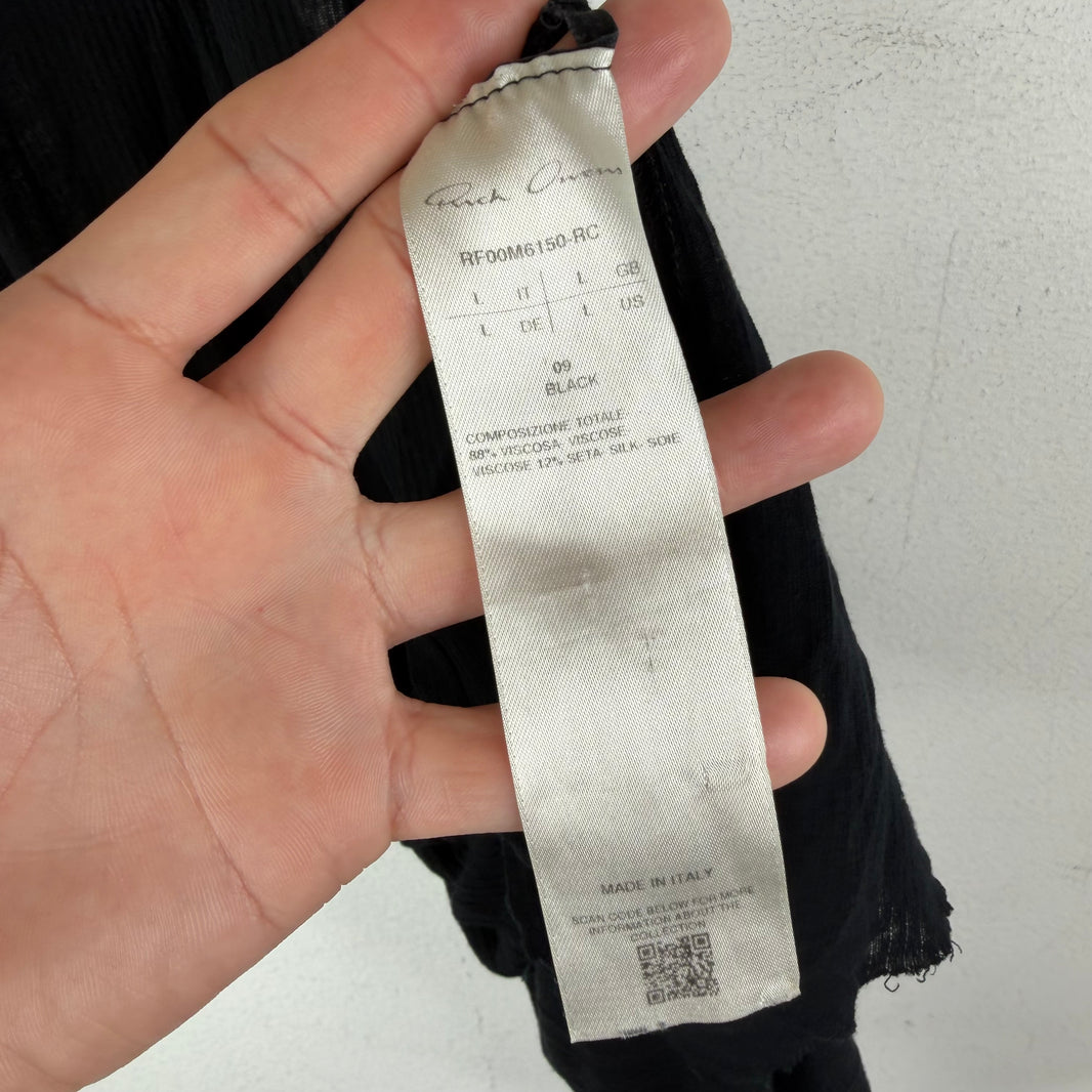 Rick Owens Black Tank Top