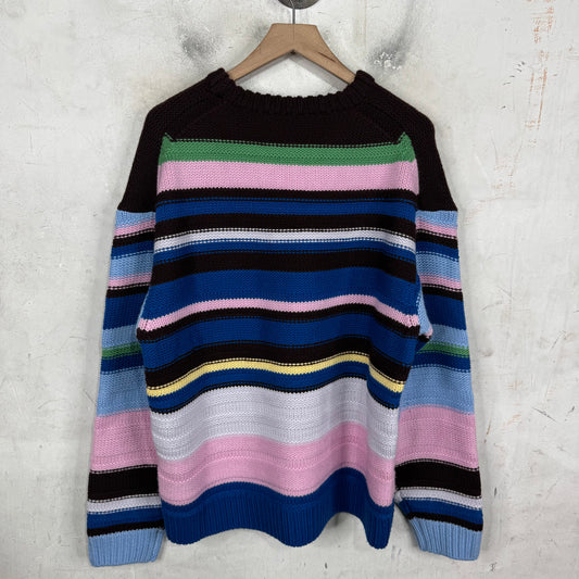 JW Anderson Striped Heavy Knit Sweater