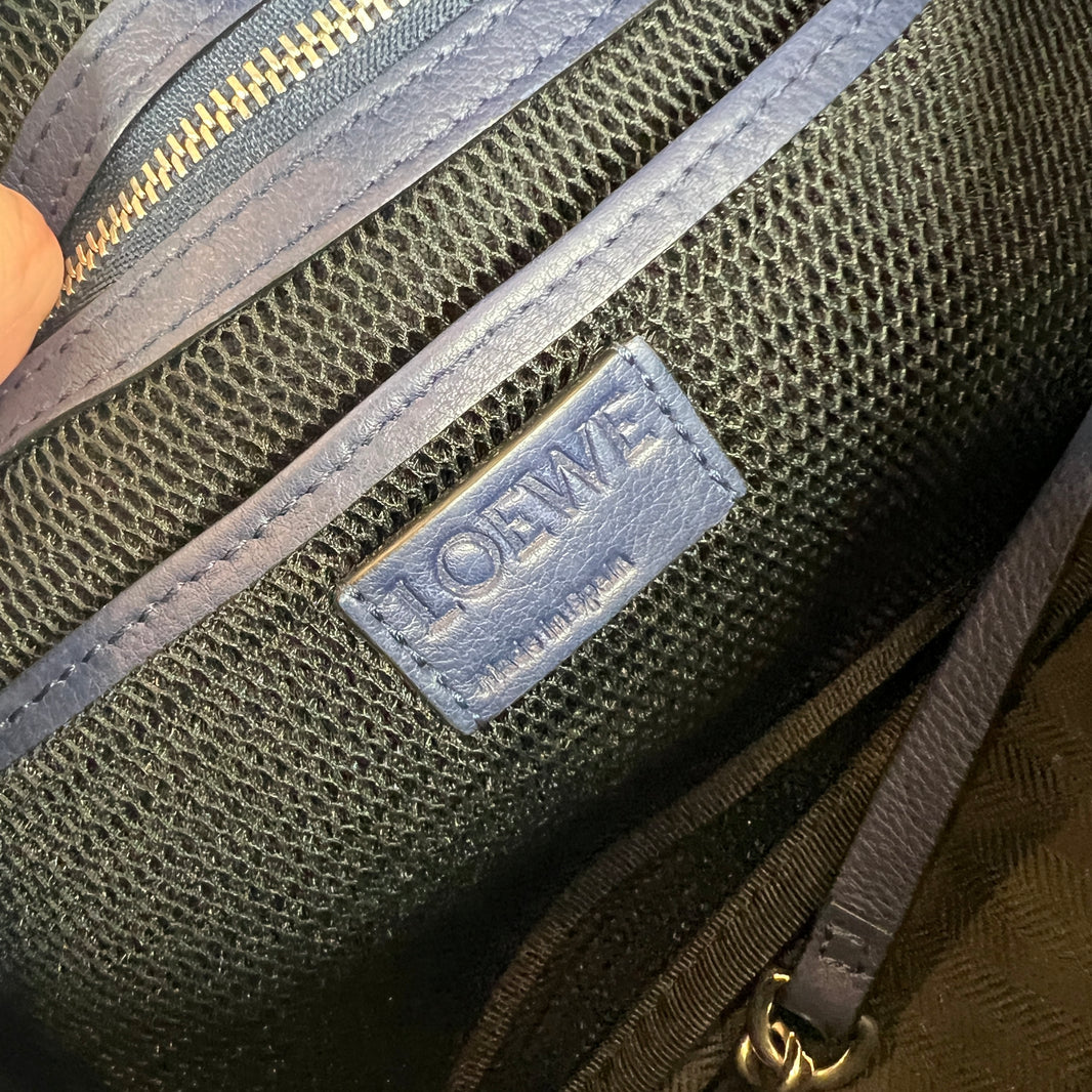 Loewe Leather Blue Waistbag