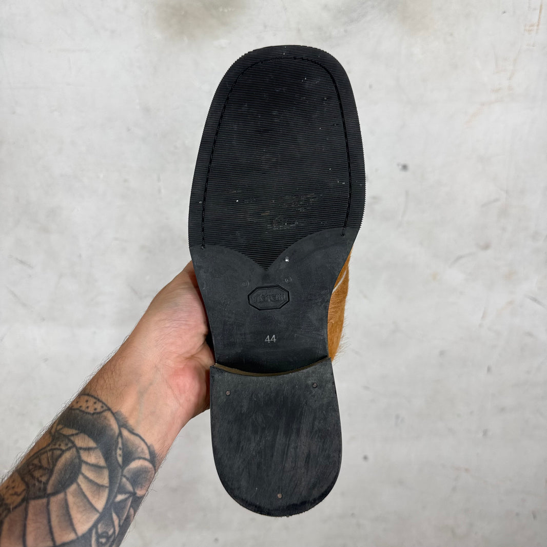 Our Legacy Camel Ponyhair Camion Mules