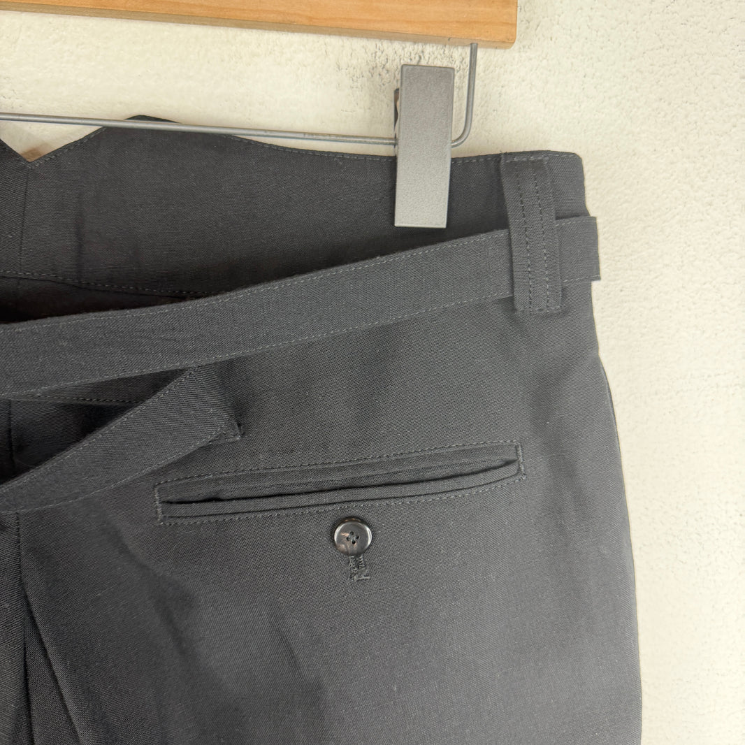 Visvim Black Belted Trouser Pants