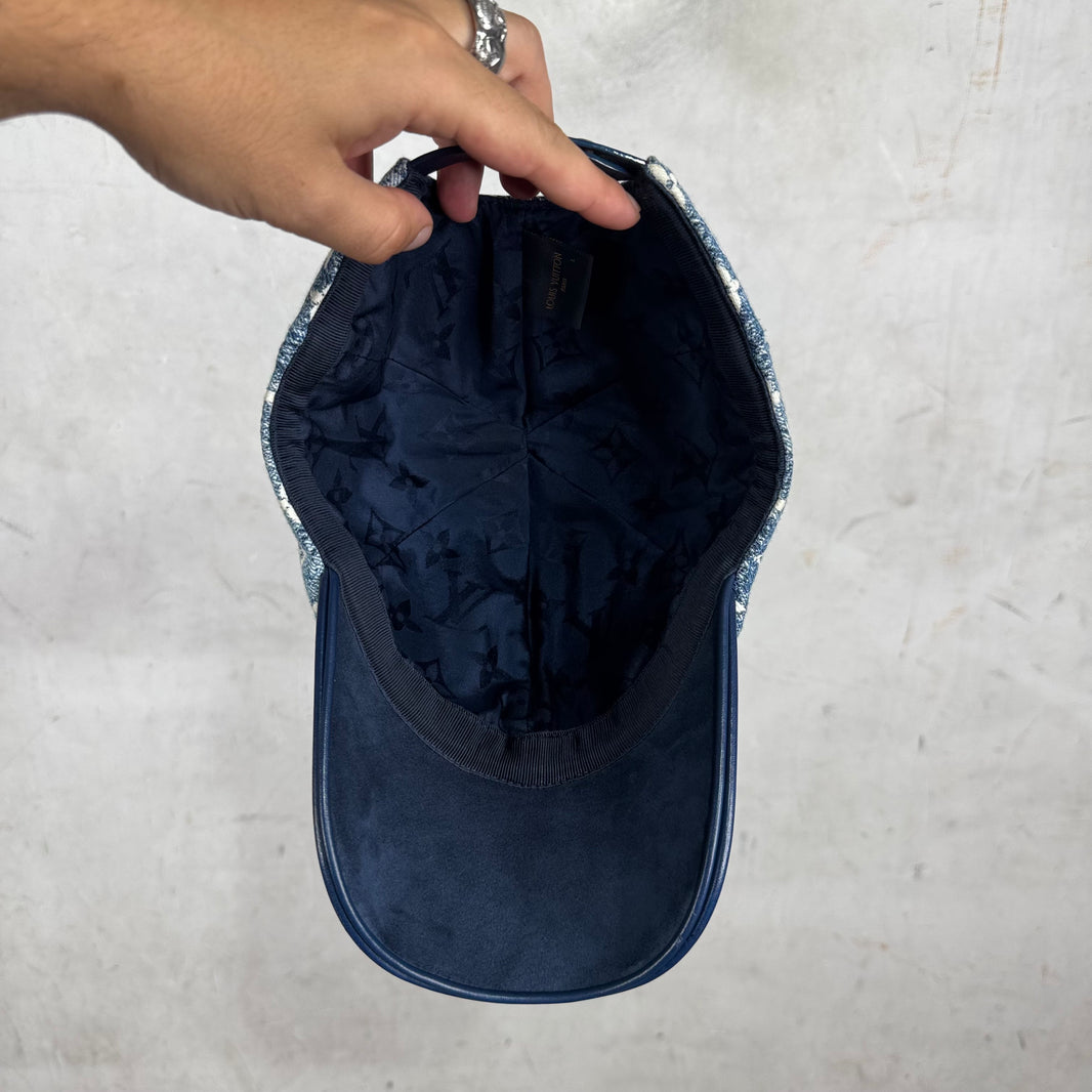Louis Vuitton Monogram Leather Dad Hat