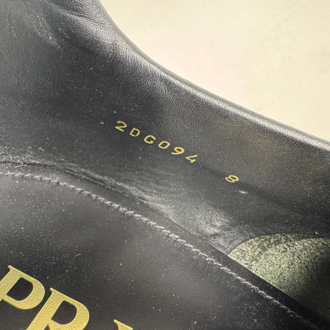 Prada Pointed Toe Loafers