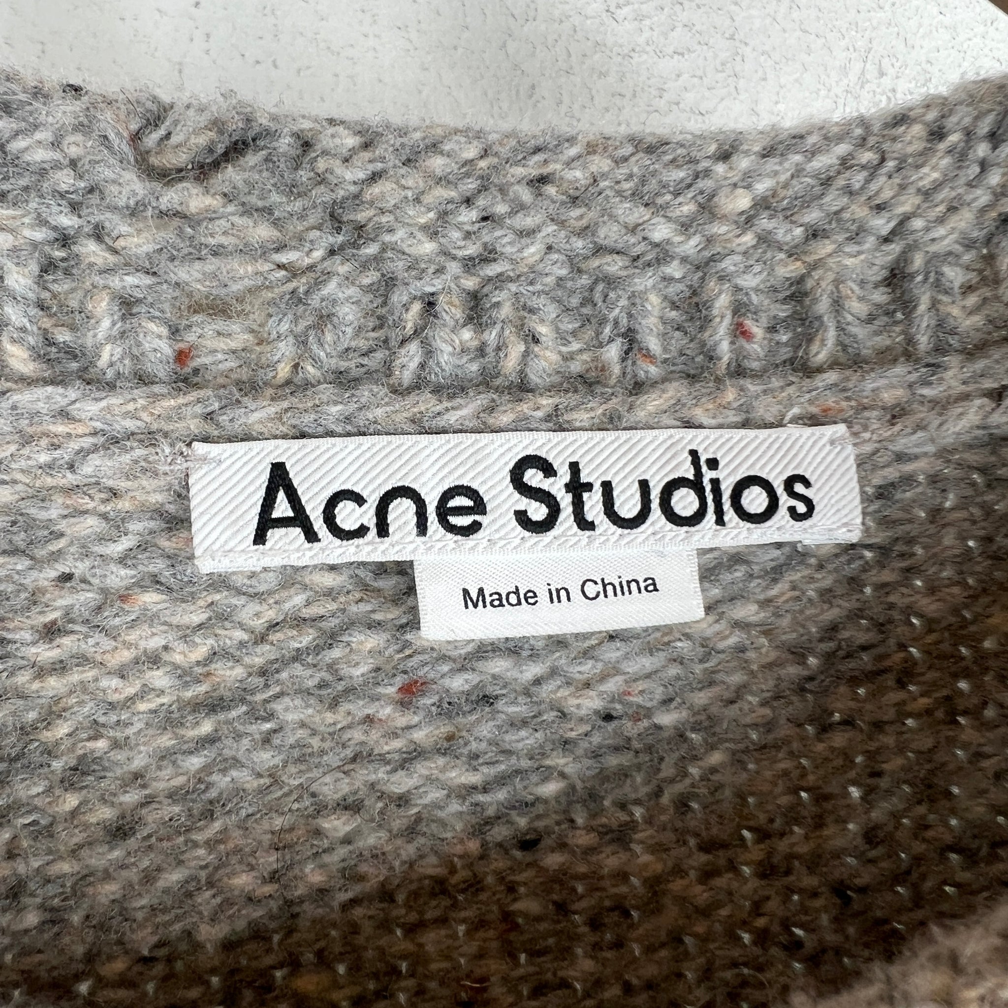 Acne Studios Floral Knit Sweater