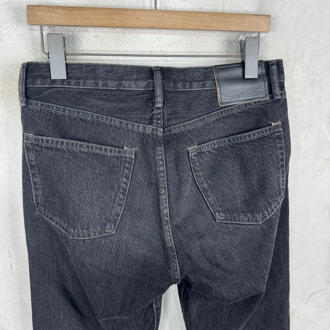 Acne Studios 1996 Vintage Black Straight Jeans