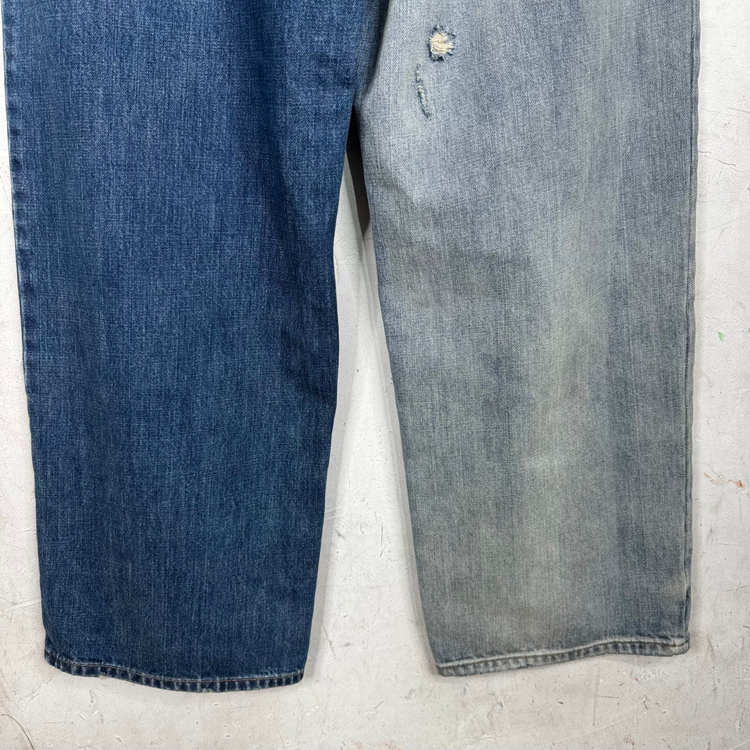 Vetements Split Wash Baggy Jeans