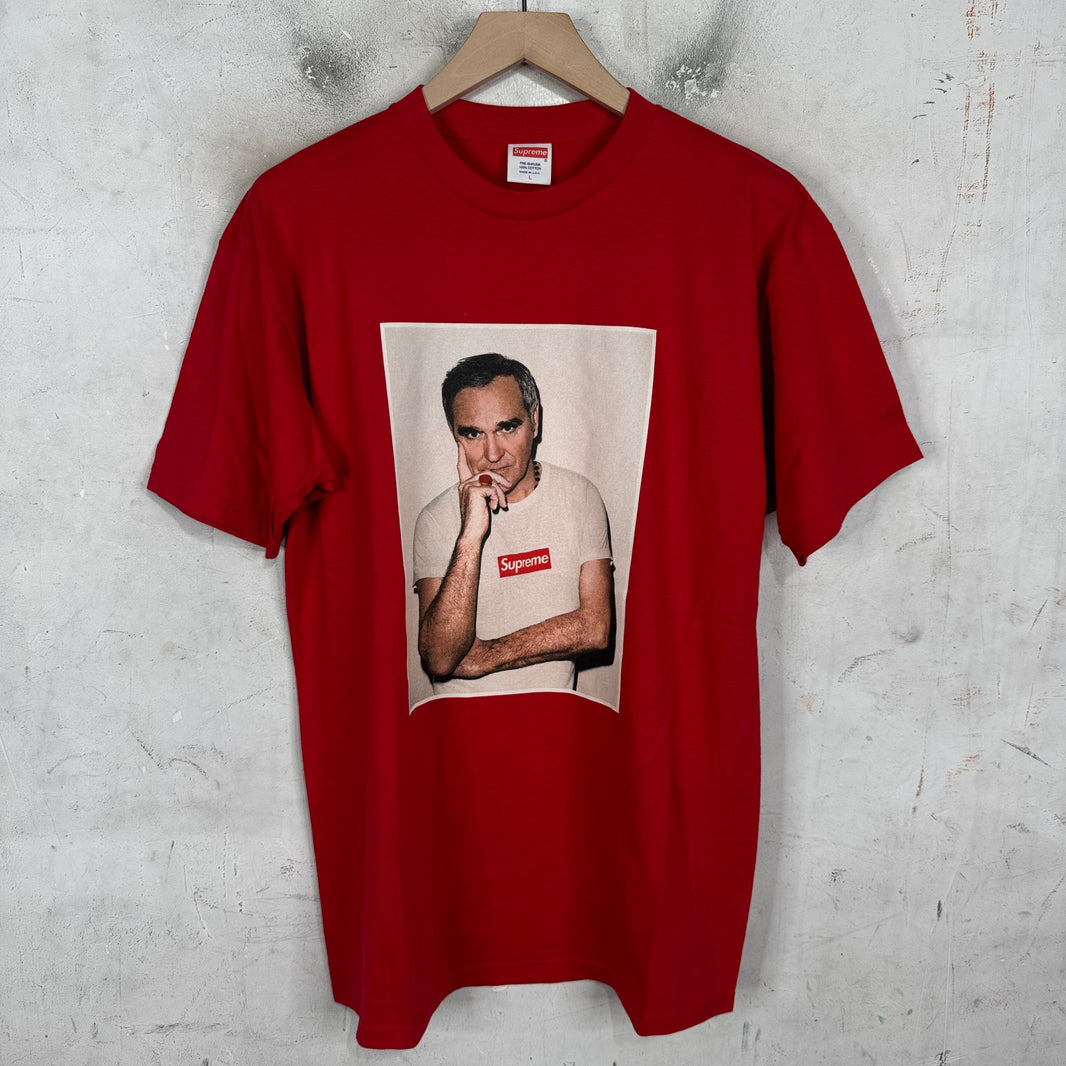 Supreme Red Morrisey Test Print Sample 3 T-Shirt