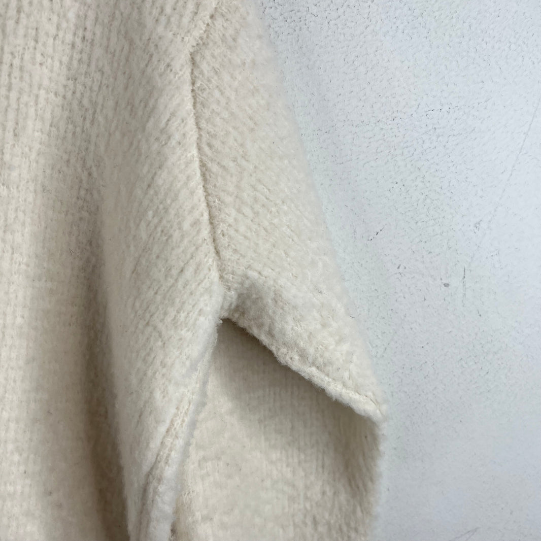Miu Miu White Wool Cardigan