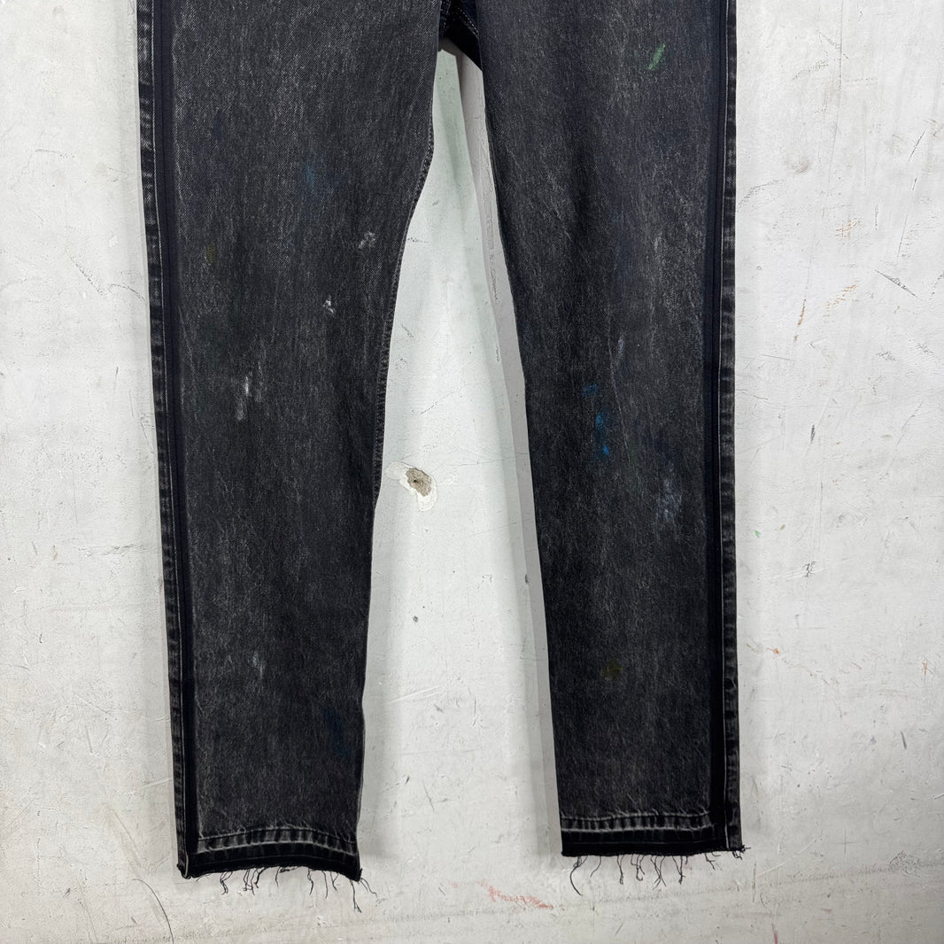 Margiela Charcoal Painter Jeans