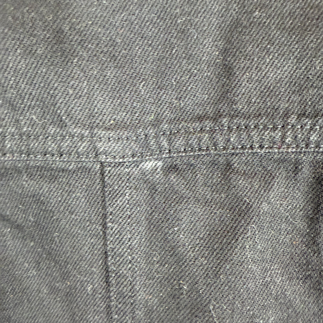 Calvin Klein 205W39NYC Andy Warhol Black Printed Denim Jacket